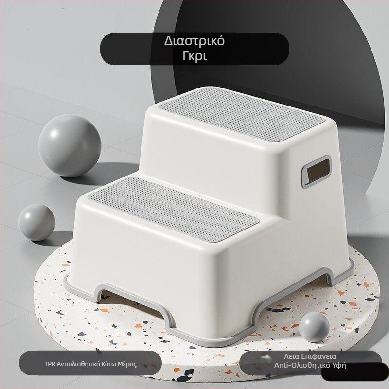 Οικιακό δύο-στάδιο σκαμνάκι – υλικό μεταξωτό άνθος, μοντέλο 985, για ενήλικες, βάση ποδιών, γενικού σκοπού