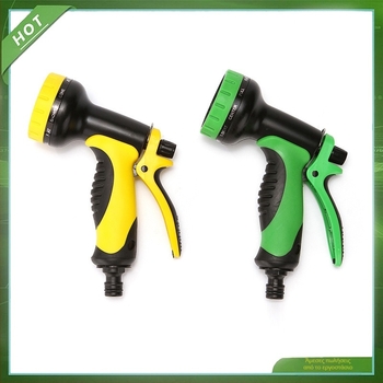 Πολυλειτουργικό πιστόλι νερού υψηλής πίεσης κήπου με γρήγορη σύνδεση, μοντέλο 010, κατασκευή από πλαστικό, κατάλληλο για πότισμα κήπου και πλύσιμο αυτοκινήτου.