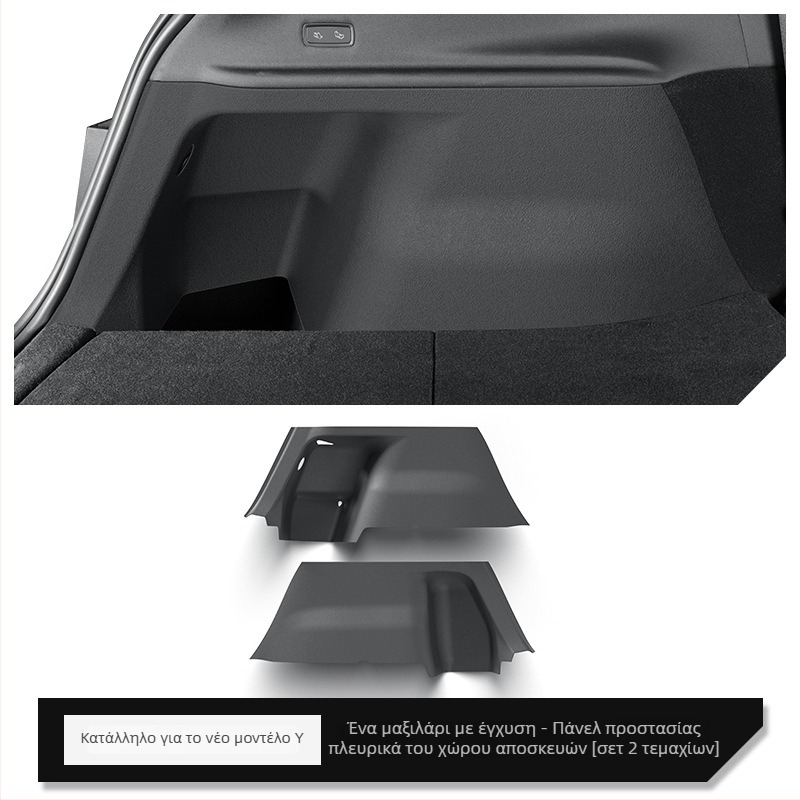 Zunduo Προστατευτικό κατωφλίου πόρτας για Tesla Model Y με Αντι-Κλωτσιά Πεντάλ για Αυτόματο Μεταφορέα