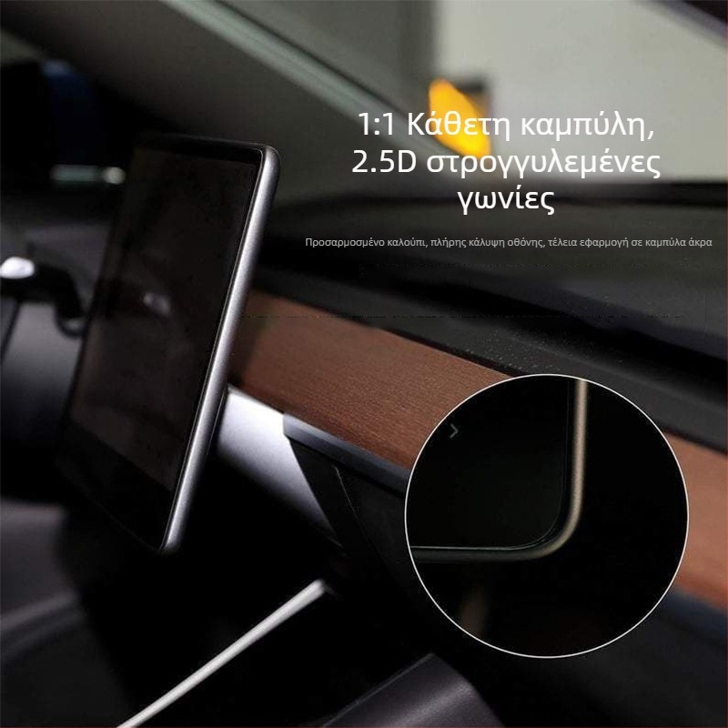 Προστατευτικό οθόνης αυτοκινήτου Xiaomi SU7 - Θραυστό γυαλί, ανθεκτικό σε γρατζουνιές και φθορές, επίστρωση κατά των δακτυλικών αποτυπωμάτων, γυάλινο φιλμ κεντρικού πίνακα πλοήγησης