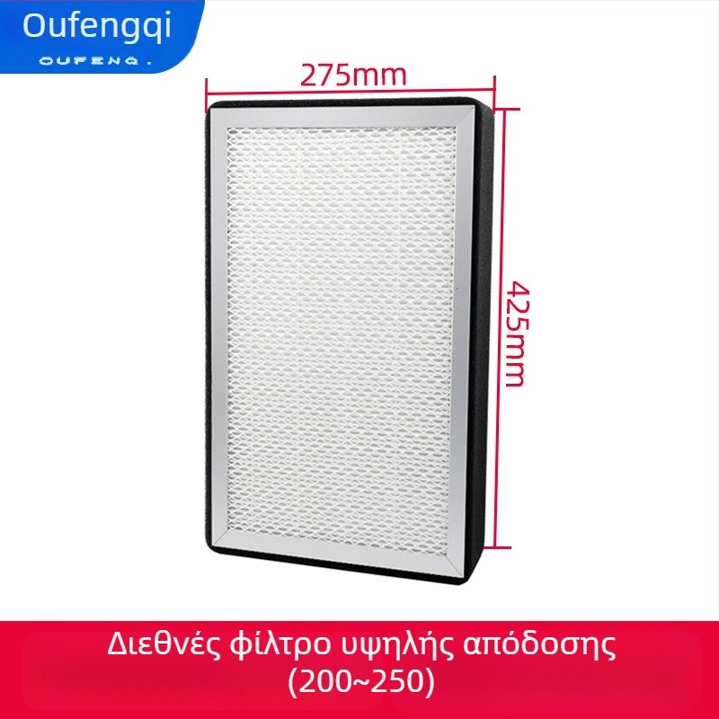 Ofenqi Κουτί Φιλτραρίσματος Φρέσκου Αέρα - Εσωτερική Μονάδα Καθαρισμού Αέρα με PM2.5 Φίλτρο, Περιλαμβάνει Πρωτεύον, Μεσαίας Απόδοσης και Υψηλής Απόδοσης Φίλτρα για οικίες και εμπορικούς χώρους