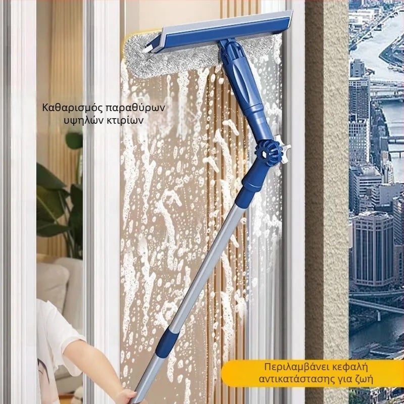 Χειροκίνητο εργαλείο καθαρισμού γυαλιών — σκούπισμα από την μια πλευρά, πλαστικό, για αυτοκίνητα