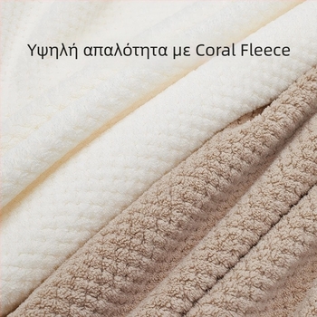 Unisex ρόμπα μπάνιου από πολυεστέρα, 95% σύνθεση υφάσματος, 500 g, κατάλληλη για άνοιξη