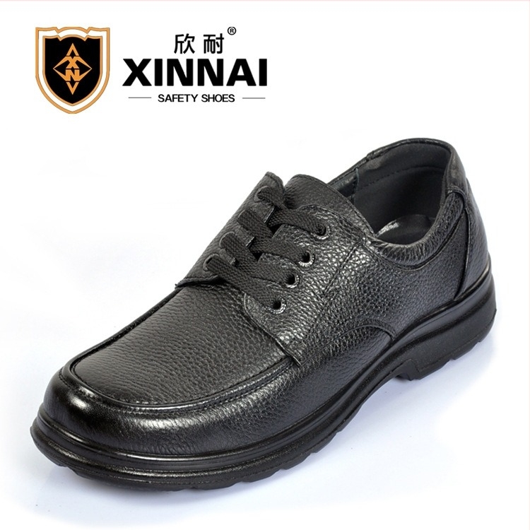 XINNAI Παπούτσια Ασφαλείας, Δέρμα Αγελάδας, Απομονωμένα, Χαμηλό Επάνω Μέρος, PU Σόλα, Για Γραφείο, Ξενοδοχείο, Κουζίνα και Ηλεκτρολογικές Κατασκευές