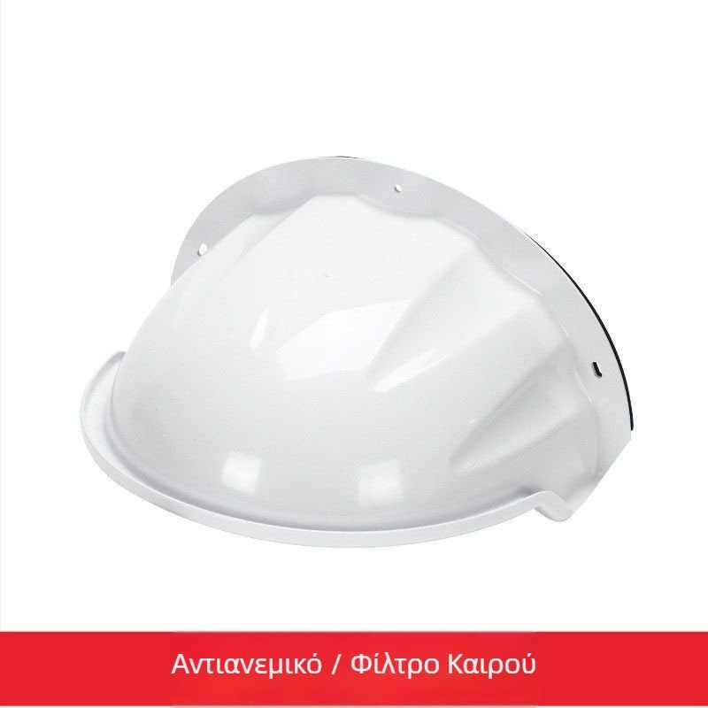 ABS Κάλυμμα βροχής για κάμερα επιτήρησης με φως-εμπόδιο για αναγνώριση προσώπων, εξωτερική εγκατάσταση σε τοίχο, αδιάβροχο