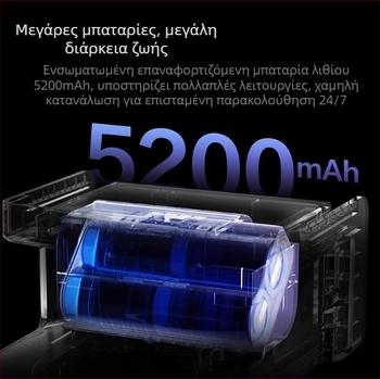 Fluorite HB8 Ηλιακά τροφοδοτούμενη εξωτερική ασύρματη PTZ κάμερα παρακολούθησης για οικιακή ασφάλεια, απομακρυσμένο HD, εμβέλεια 30 m+, διά βίου χωρίς χρέωση δεδομένων