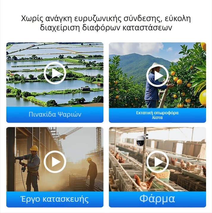 Εξωτερική 5MP dome κάμερα με Wi-Fi 6, νυχτερινή όραση, αμφίδρομη επικοινωνία ήχου, φακός 4mm