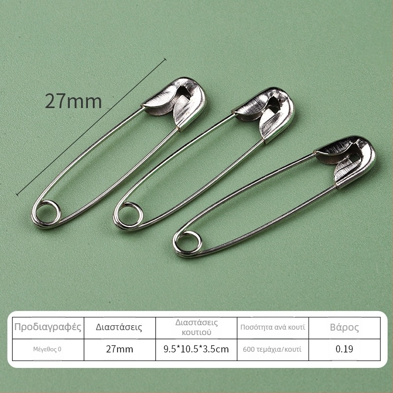 Μεταλλικό καρφί ασφαλείας για ρούχα, παλιομοδίτικος καμπύλος αγκιστρωτήρας