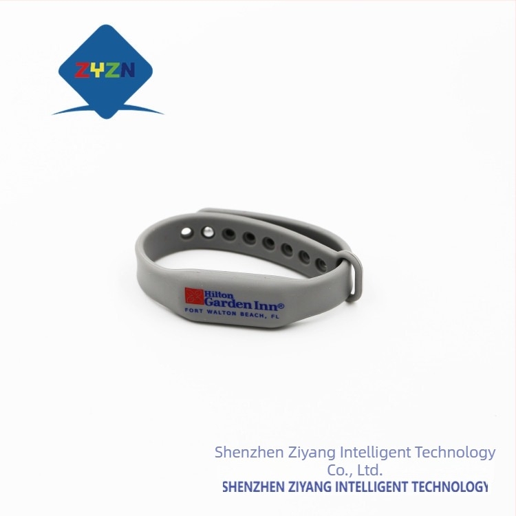 RFID οβάλ βραχιόλι σιλικόνης – αδιάβροχο, ανθεκτικό στη διάβρωση, ανθεκτικό σε υψηλές θερμοκρασίες, χωρίς-επαφή IC κάρτα (1024 αποθήκευση δεδομένων, -20 έως 220°C, 100k εγγραφή/διαγραφή)