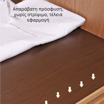 Διαφανής PEVA επιφάνεια για συρτάρια, αδιάβροχη και αντιολισθητική, παχύτερη, κοπεί-στο-μέγεθος για τέλεια εφαρμογή; Κατάλληλη για κουζίνα, ντουλάπια, ψυγείο και γκαρνταρόμπα – προστασία από υγρασία.