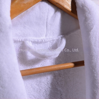 Βαμβακερή ρόμπα μπάνιου με λογότυπο - 1100 g Cut-Pile ύφασμα, μονόκλωνο νήμα