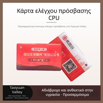Κάρτα πρόσβασης με CPU, αντι-NFC, προστασία από αντίγραφο, κρυπτογραφημένη, πλαστική; μοντέλο tyg-cpu2