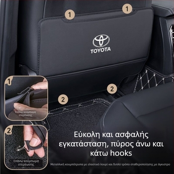 Εσωτερικό πίσω κάθισμα αυτοκινήτου για Toyota Camry, Prado, Corolla, Levin, Highlander, Avalon και RAV4 — PET υλικό, αντίσταση σε υψηλές και χαμηλές θερμοκρασίες, θέση κεντρικού πίνακα ελέγχου