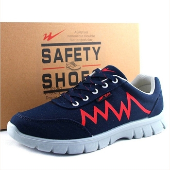 Double Star μονωμένα παπούτσια για ηλεκτρικές εργασίες, άνω μέρος από διχτυωτό υλικό, χαμηλό προφίλ