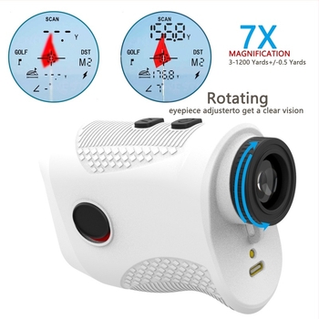 SH998 Λέιζερ Rangefinder για Γκολφ και Κυνήγι, εμβέλεια 3–1200 γιάρδες, ακρίβεια 1000, λειτουργία 3,7V