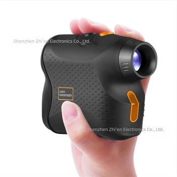 Τηλεσκοπικός μετρητής απόστασης με λέιζερ, εμβέλεια 5–500 m, ακρίβεια ±1 m, IP54, ABS περίβλημα, μπαταρίες AAA x2