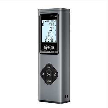 Μετρητής απόστασης με λέιζερ τρία σε ένα, με υπέρυθρη μέτρηση, διασταυρούμενη γραμμή και Bluetooth εργαλείο σχεδίασης δωματίων