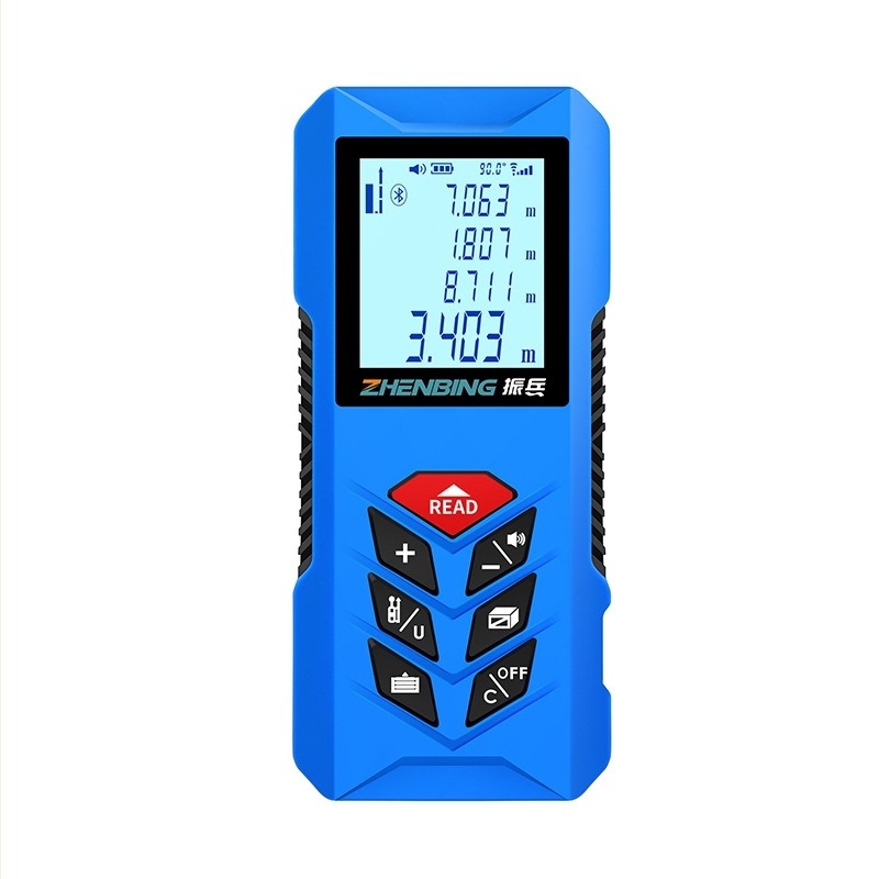 Φορητός λέιζερ μετρητής απόστασης, πέντε σε ένα, επαναφορτιζόμενος; εύρος μέτρησης 0.5–150 m; ακρίβεια 0.001 m; τάση λειτουργίας 3.4 V; βάρος 121.5 g; μοντέλο N1L σειρά