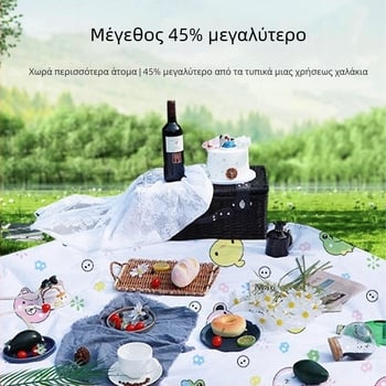 Εξωτερική Πικ-Νικ Ματ μιας χρήσης — Αδιάβροχο, Φορητό, Παχύτερο Αδιάβροχο Έδαφος για Καμπίγκ; 90% μη υφαντό ύφασμα + 10% PE, PVC αδιάβροχο στρώμα