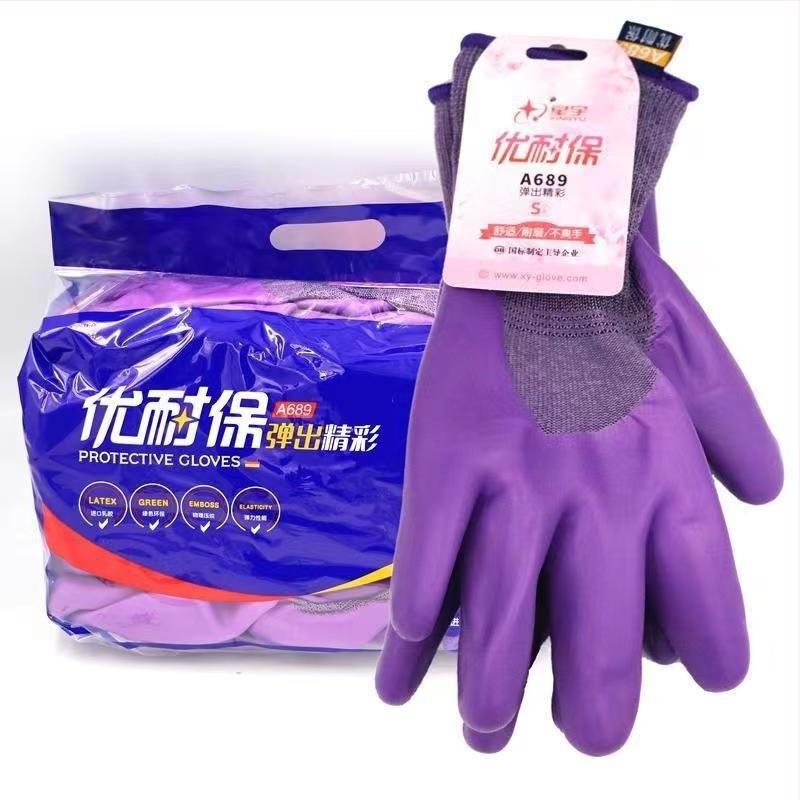 Γάντια εργασίας μίας χρήσης A689 – Αντιολισθητικά, Ανθεκτικά στη φθορά – Star Universe