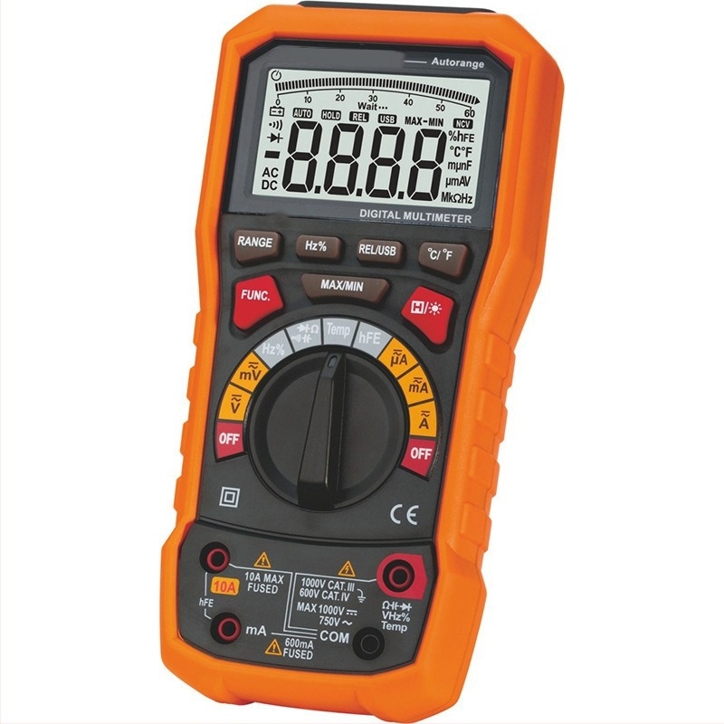 Huayi HY8236 Φορητό ψηφιακό πολύμετρο υψηλής ακρίβειας με αυτόματη κλίμακα μέτρησης, μέτρηση χωρητικότητας και συχνότητας