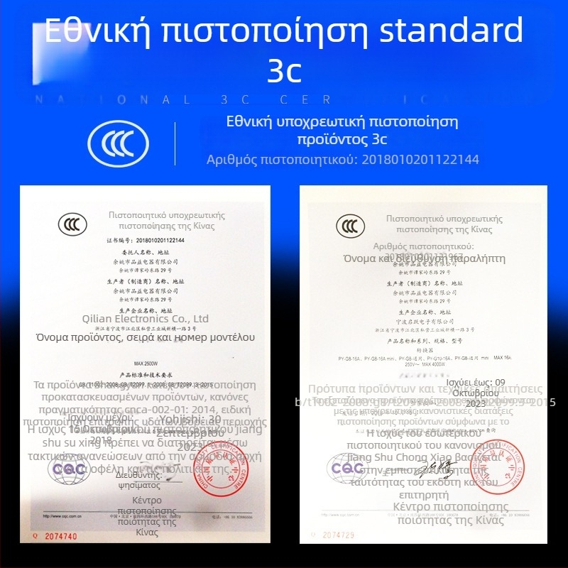 Pinyi Πρίζα Μέτρησης Ισχύος – Μετρητική Πρίζα, Ακρίβεια ±2%, Αναφορά Επιθεώρησης