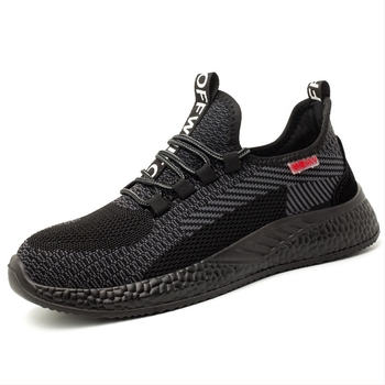 Προστατευτικά παπούτσια εργασίας με μόνωση, αντίγρατσουνιές και αντί-διάτρηση, υλικό: μικροϊνό δέρμα + πλεκτό δίχτυ, χαμηλό πάνω μέρος