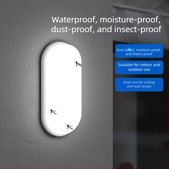 Φωτιστικό τοίχου εξωτερικού χώρου – Απλό στυλ; περίβλημα PC; συσκευασία SMD; 220V; συνεχής λειτουργία 16–24 ωρών