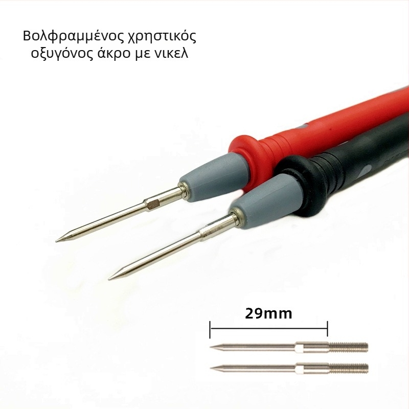 8-σε-1 πολυλειτουργικό καλώδιο δοκιμής για μετρητή, με περίβλημα PVC και αντικαταστάσιμες άκρες