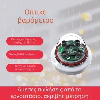 Οπτικός αισθητήρας βροχής υψηλής ακρίβειας με υπέρυθρη μέτρηση, RS-485, για γεωργική και δασική άρδευση