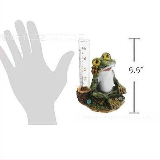 Διάμετρος βροχής από ρητίνη με σχέδιο βατράχου για αυλή, βεράντα και κήπο — εθνοτικό στυλ, Yuerchang