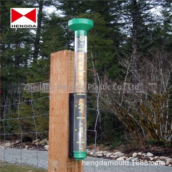 HD5036 Μετρητής βροχής για τον κήπο, υλικό PC/PP, μάρκα HD, μέτρηση βροχής