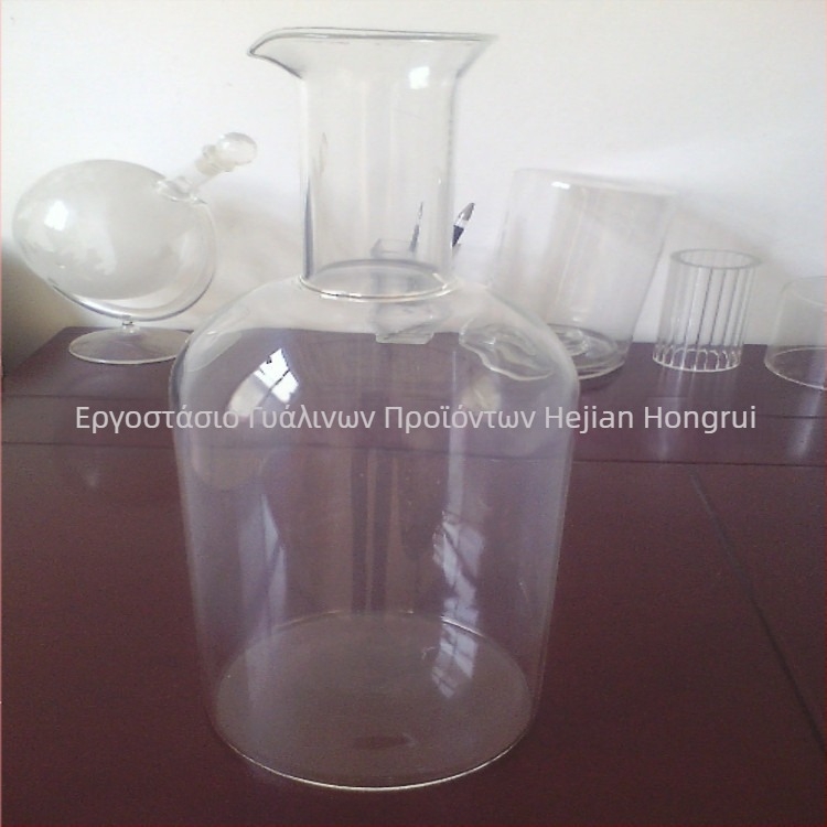 Γυάλινος μετρητής βροχής και μετρική κούπα, γυάλινο μπουκάλι αποθήκευσης νερού, 200 g