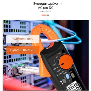 VC6019C κλαμπ-μετρητής για AC/DC, προστασία από υπερφόρτωση, True RMS, ψηφιακό μετρητή