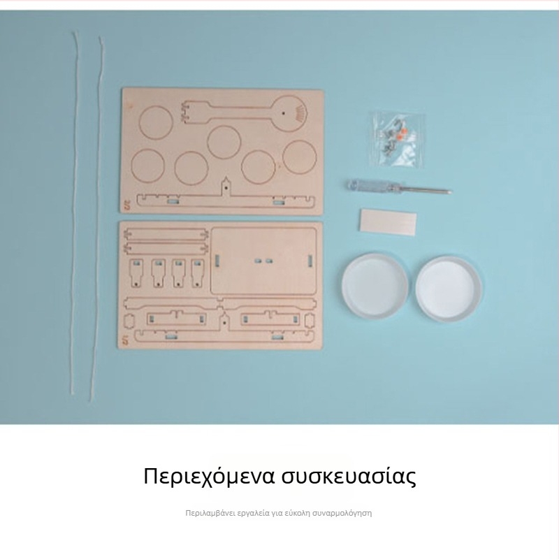 Ξύλινο DIY σετ ζυγός ισορροπίας STEM παιχνίδι για παιδιά 3–6 ετών, επιστημονικό πείραμα