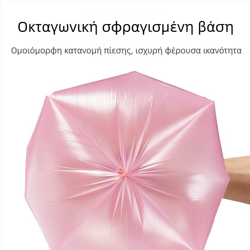 Σακούλες απορριμμάτων από HDPE, παχύτερες, με επίπεδο άνοιγμα, 100 τεμ., Γενική χρήση