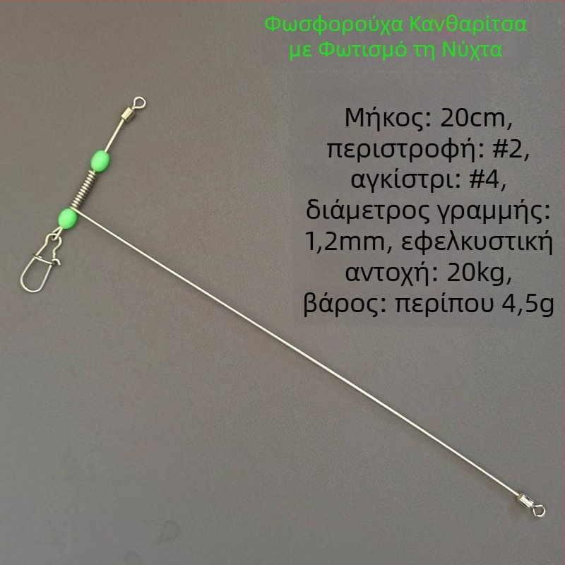 Hanzhoufang ανοξείδωτος διαχωριστής γραμμής αλιείας με αντιμπέρδεμα στήριγμα για θαλάσσιο εξοπλισμό αλιείας