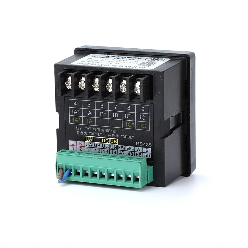 Τριφασικό Ψηφιακό Βολτόμετρο και Πολυλειτουργικός Μετρητής Ισχύος με Μέτρηση Ρεύματος, Τάσης και Ισχύος