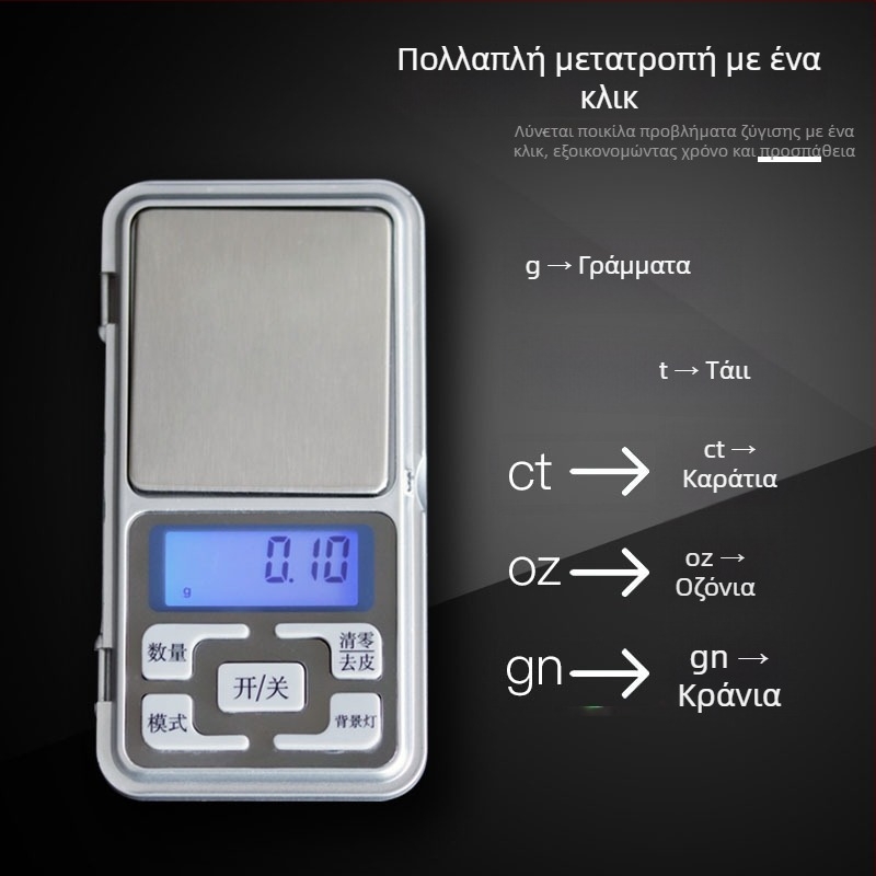 Ζυγός κοσμημάτων με ηλεκτρονική ακρίβεια 0.01 g, μάρκα Pelfrey, μοντέλο 2007