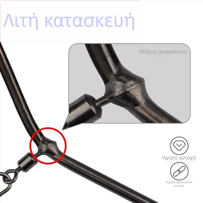Hanzhoufang Χαλκοπλακωμένος δέστηρας για ψάρεμα σε βάρκα, θαλάσσιο μακρινό ρίξιμο — σετ εξοπλισμού ψαρέματος