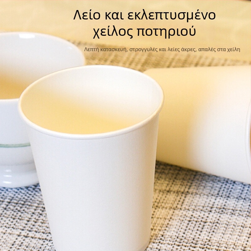 Λαμιναρισμένο χαρτινό ποτήρι για ζεστά ροφήματα, Balance Chaohui, χωρητικότητα 201-300 ml