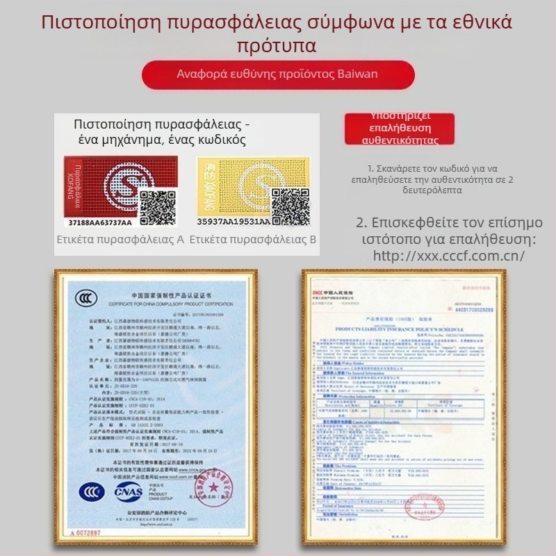 Φορητός ανιχνευτής συναγερμού αερίου για οικιακή χρήση, μοντέλο Gas alarm, μάρκα Jingshengcheng, κατάλληλος για εύφλεκτα αέρια, 3C πιστοποιητικό 2025081801002772