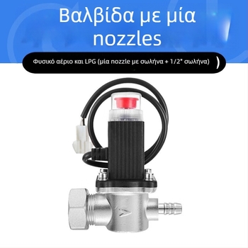 Συναγερμός αερίου με ανίχνευση μεθανίου και προπανίου, ανίχνευση εύφλεκτων αερίων, εύρος 10, ακρίβεια 100%, τάση 220V