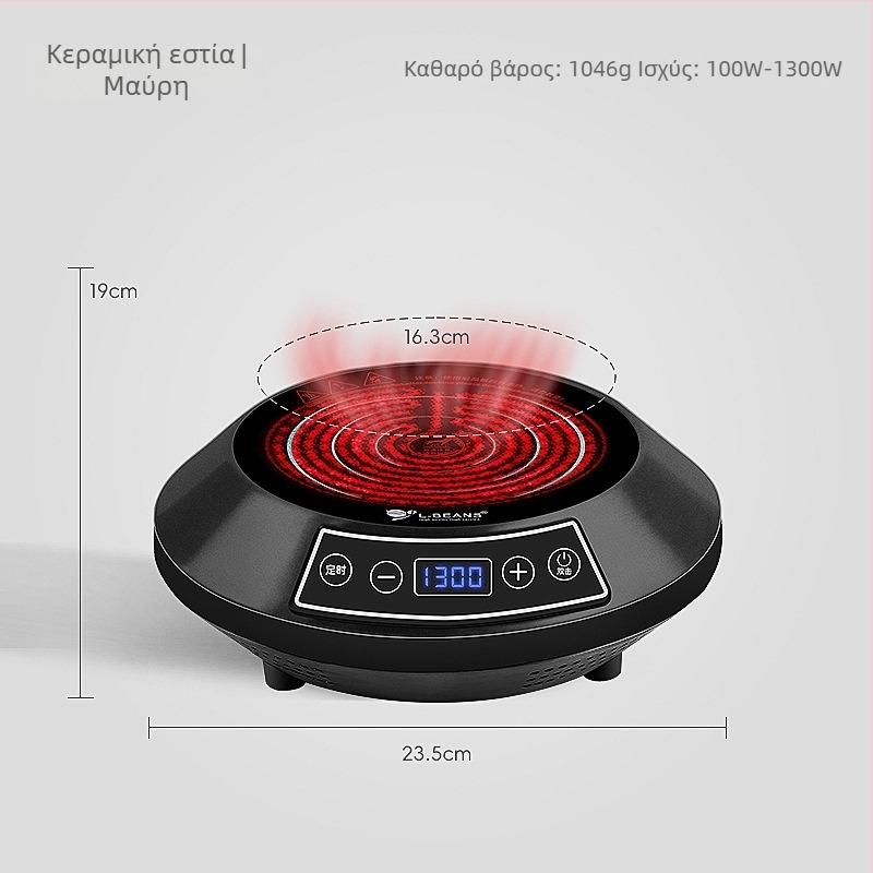Κανάκι καφέ με μακρύ στόμιο για χειροκίνητο παρασκευή καφέ, από ανοξείδωτο ατσάλι, ηλεκτρική θέρμανση, μάρκα l-ebans, δυνατότητα εκτύπωσης λογότυπου, λανσαρίστηκε το 2024