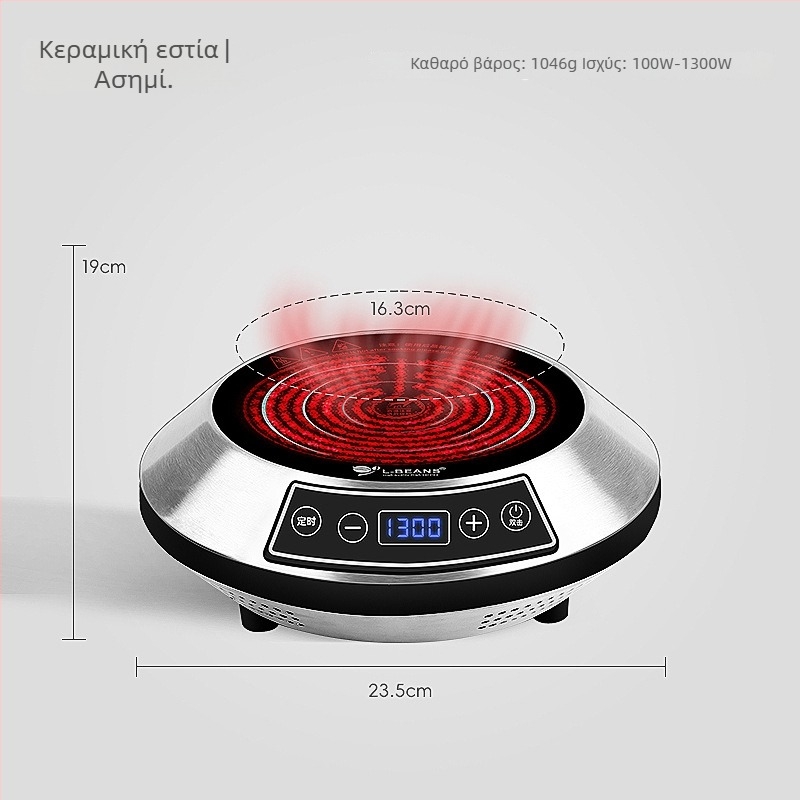 Κανάκι καφέ με μακρύ στόμιο για χειροκίνητο παρασκευή καφέ, από ανοξείδωτο ατσάλι, ηλεκτρική θέρμανση, μάρκα l-ebans, δυνατότητα εκτύπωσης λογότυπου, λανσαρίστηκε το 2024