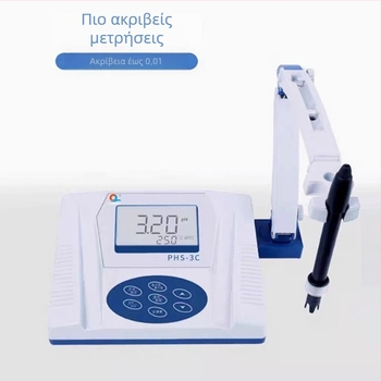 Εργαστηριακός pH μετρητής γραφείου, μοντέλο Phs, μάρκα Pu chun, εύρος pH 0.00–14.00, 220V