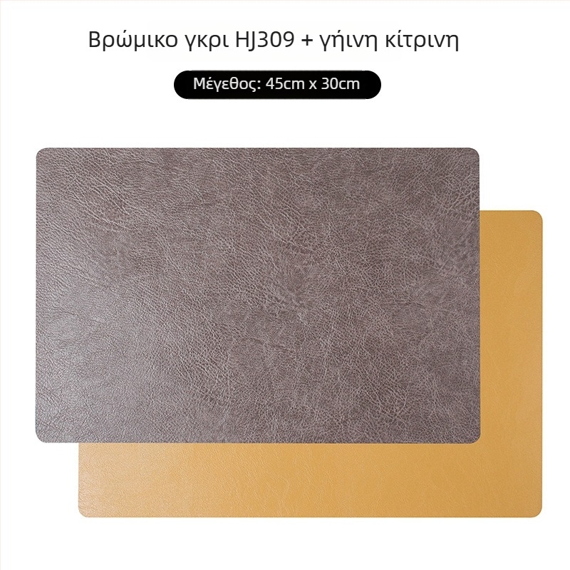 Τετράγωνη δερμάτινη σουπλά τραπεζιού σε σκανδιναβικό στυλ, ρετρό φινίρισμα πολυτελείας, αδιάβροχη και ανθεκτική στην υγρασία, διπλό στρώμα μόνωσης, για οικιακή χρήση