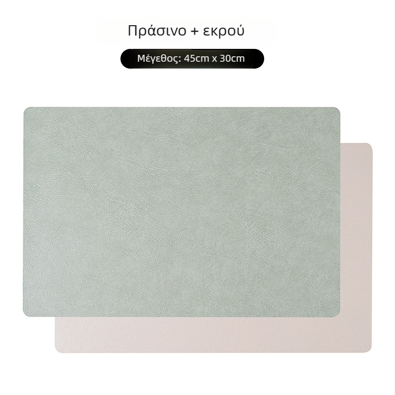 Τετράγωνη δερμάτινη σουπλά τραπεζιού σε σκανδιναβικό στυλ, ρετρό φινίρισμα πολυτελείας, αδιάβροχη και ανθεκτική στην υγρασία, διπλό στρώμα μόνωσης, για οικιακή χρήση