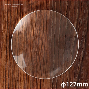 Επιτραπέζιος μεγεθυντικός φακός με οπτικό γυαλί, μεγέθυνση 3x/5x, μοντέλο 127, Qunda optics