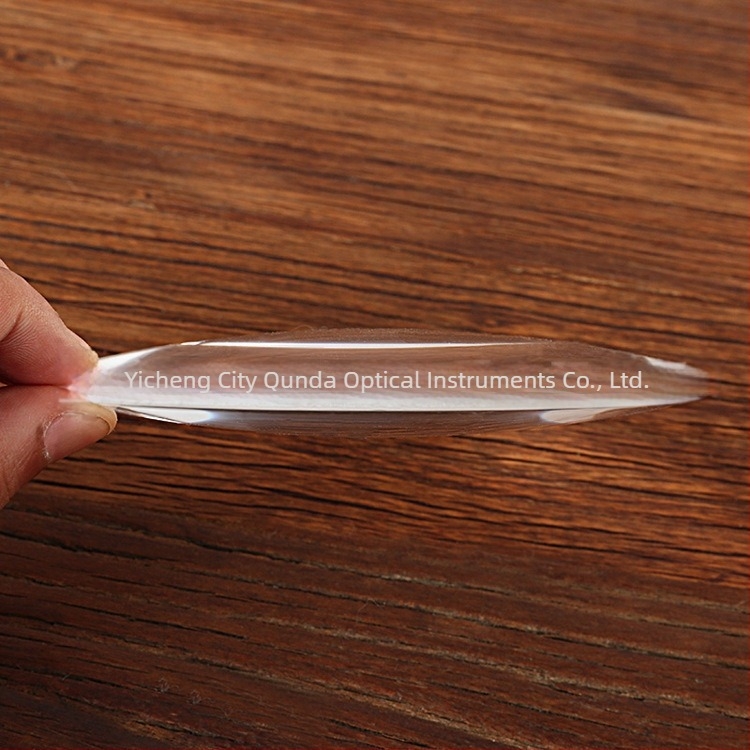 Επιτραπέζιος μεγεθυντικός φακός με οπτικό γυαλί, μεγέθυνση 3x/5x, μοντέλο 127, Qunda optics